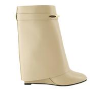 Shark Ankle Boots - female - Givenchy - High Boots - Beige - 8 UK - Shoes 8 UK