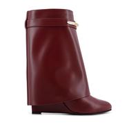 Shark Ankle Boots - female - Givenchy - High Boots - Purple - 3 UK - Shoes 3 UK