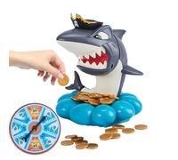 Shark Bite Game Kids - Fun Family Activity Game, Interactive Shark Prank Toy, Captivating Desktop Game Stealing , Laughing Out Laughing Entertainment, Suitable Kids, Full