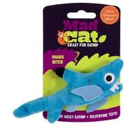 SHARK BITER Cat Toy | Sea creature design felines grab, wrestle and chomp during energetic play sessions, sparks natural instincts at home daily