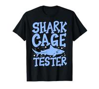 Shark Cage Tester Amputee One Leg Prosthetic User T-Shirt