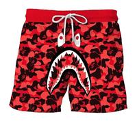 Shark Camo Unisex Pants Sport Pants Casual Shorts Beach Shorts Swimming Pants