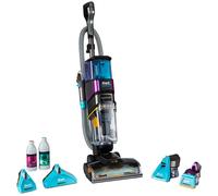 SHARK CarpetXpert HairPro Pet with StainStriker EX300UK Upright Carpet Cleaner - Silver & Fuchsia, Silver/Grey,Pink