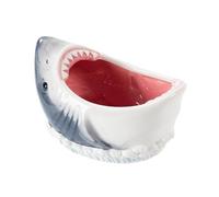 Shark Ceramic Bowl | Ceramic Bowl Shark Attack 3D | Large Decorative Container with Cardboard Theme for Party Decorations | for Salad Snack Popcorn Dried Foods Fruit Candy