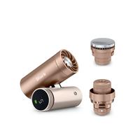 Shark ChillPIll 3-in-1 High-Speed Fan, Ultra-Fine Mist and InstaChill System, Includes 3 Cooling Attachments, Travel-Friendly Design, Carbon FA022UK