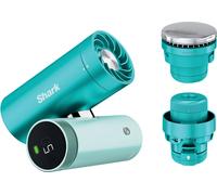 Shark ChillPill 3-in-1 High-Speed Fan, Ultra-Fine Mist and InstaChill System, Includes 3 Cooling Attachments, Travel-Friendly Design, Glacier FA022UKBL