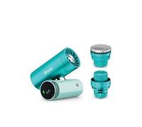 Shark ChillPill 3-in-1 High-Speed Fan, Ultra-Fine Mist and InstaChill System, Includes 3 Cooling Attachments, Travel-Friendly Design, Glacier FA022UKBL