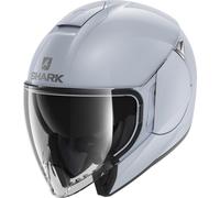 Shark City Cruiser Dual Blank Open Face Motorcycle Helmet & Visor