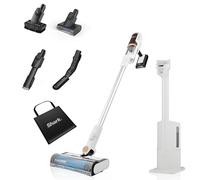 Shark Clean & Empty Cordless Vacuum Cleaner with Auto-Empty System, Lightweight Anti Hair Wrap Vacuum with Pet & Crevice Tools, 40 Mins, Charging Dock, LED Headlights, White,Mohogany, BU3521UKTSB