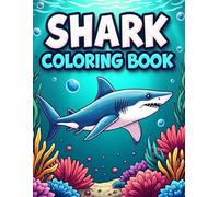 Shark Coloring Book: 50 Oceanic Designs for All Ages
