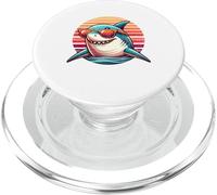 "Shark cool Shades" Cool Oceanic Sunset Vibes PopSockets PopGrip for MagSafe