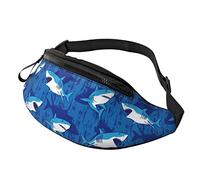Shark Crossbody Bag Runner Small Hip Pouch Bum Bag Running Waistpack Bumbag Beltbag Sport Slim Fashionable for Jogging Hiking Woman