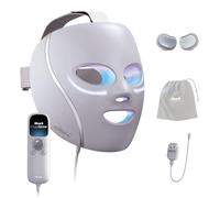 Shark CryoGlow LED Face Mask (FSA/HSA Eligible*) with Under-Eye Cooling Anti-Ageing & Blemish Repair Red & Blue LED Infrared Light Therapy US