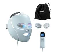 Shark CryoGlow LED Face Mask with Under-Eye Cooling, Anti-Ageing & Blemish Repair, Red & Blue LED, Infrared Light Therapy, Beauty Gifts For Her, USB-C, Remote Control, Storage Bag, Adjustable Straps