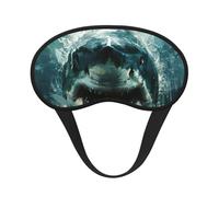 Shark Cum Print Adults Soft Washable Eye Mask for Light Blocking Nap Face Sleeping Travel Cover