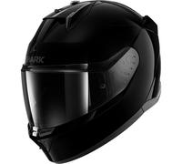 Shark D-Skwal 3 Blank Motorbike Motorcycle Helmet - Gloss Black