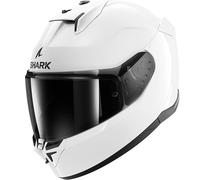 Shark D-Skwal 3 Blank Motorbike Motorcycle Helmet - Gloss White