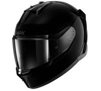 Shark D-Skwal 3 Blank Plain Gloss Black Motorcycle Motorbike Bike Helmet