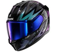 Shark D-Skwal 3 Blast-R Black Pearl Motorcycle Motorbike Bike Helmet + Sun Visor
