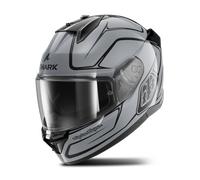 Full Face Helmet Shark D-SKWAL 3 DRONE Silver Black Silver