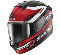 Shark D-Skwal 3 First Lap Full Face Helmet KRG - Black / Red / Green