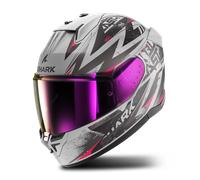 Shark D-Skwal 3 Full Face Helmet Blast R Silver/Violet/BlackM Silver,Violet,Black