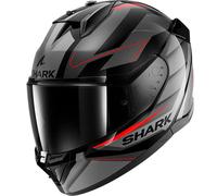 Shark D-Skwal 3 Motorcycle Helmet - Sizler Gloss Black / Anthracite / Red
