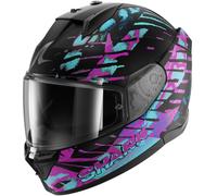 SHARK Helmet D-Skwal 3 Reptaia Full-Face Black/Purple XS Men