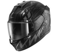 SHARK Helmet D-Skwal 3 Shiever Black-Silver Size L for Men