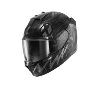 SHARK Helmet D-Skwal 3 Shiever Black-Silver Size L for Men