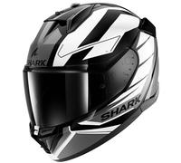 Shark D-Skwal 3 Sizler Full Face Helmet KWA - Black / White