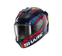 SHARK Full-face Helmet D-Skwal 3 Speed-Vib ECE Black/Red/Blue Size S