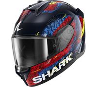 Full Face Helmet Shark D-SKWAL 3 SPEED-VIB Blue Red Blue