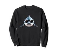 Shark Design Tiger Sharks Gray White Great Shark Sweatshirt