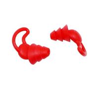 Shark Ear Plugs - 2 Pack Three Layer Silicone Waterproof Noise Cancelling Sleep Swimming Protection Soft Reusable Earplug Seal | Nauti Sports Care
