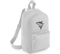 Shark Embroidered Kids Backpack | Mini Rucksack with Cute Fish Motif for School or Nursery