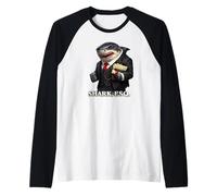 Shark Esq | Litigator Lawyer Court Justice Judge Humor Raglan Baseball Tee