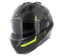 Shark EVO ES Kryd Anthracite Black Yellow - Motorcycle Modular Flip Back Helmet