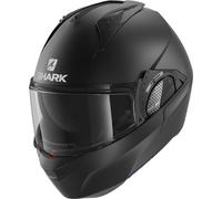 Shark EVO-GT Modular Helmet Blank Matt Black - Motorcycle flip back helmet
