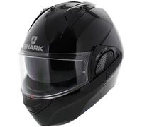 Shark EVO-GT Helmet solid gloss black - Size XS - Flipback modular motorcycle...
