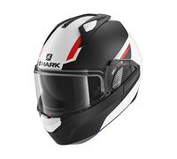 Shark Evo GT Modular Helmet XSSMLXL White, Red Sean