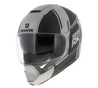 Shark Evojet Helmet Vyda Matt Silver Black Anthracite Grey SAK