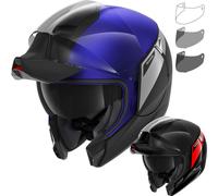 Shark EvoJet Karonn Mat Flip Front Motorcycle Helmet & Visor