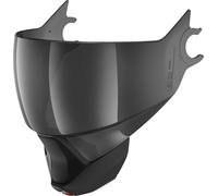 Shark Evojet Visor and Chin Curtain Set, black-grey for Men