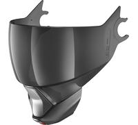 Shark Evojet Visor and Chin Curtain Set, grey-silver for Men