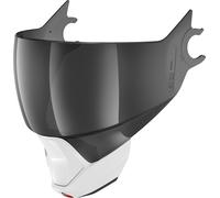 Shark Evojet Visor and Chin Curtain Set, grey-white for Men