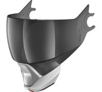 Shark Evojet Visor and Chin Curtain Set, tinted/light grey matt, One size