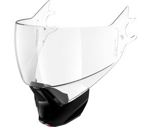 Shark Evojet Visor Chin Curtain Set, black-clear for Men