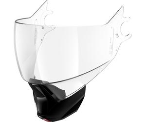 Shark Evojet Visor Chin Curtain Set, clear/black, One size