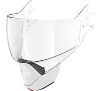 Shark Evojet Visor Chin Curtain Set, clear/white, One size